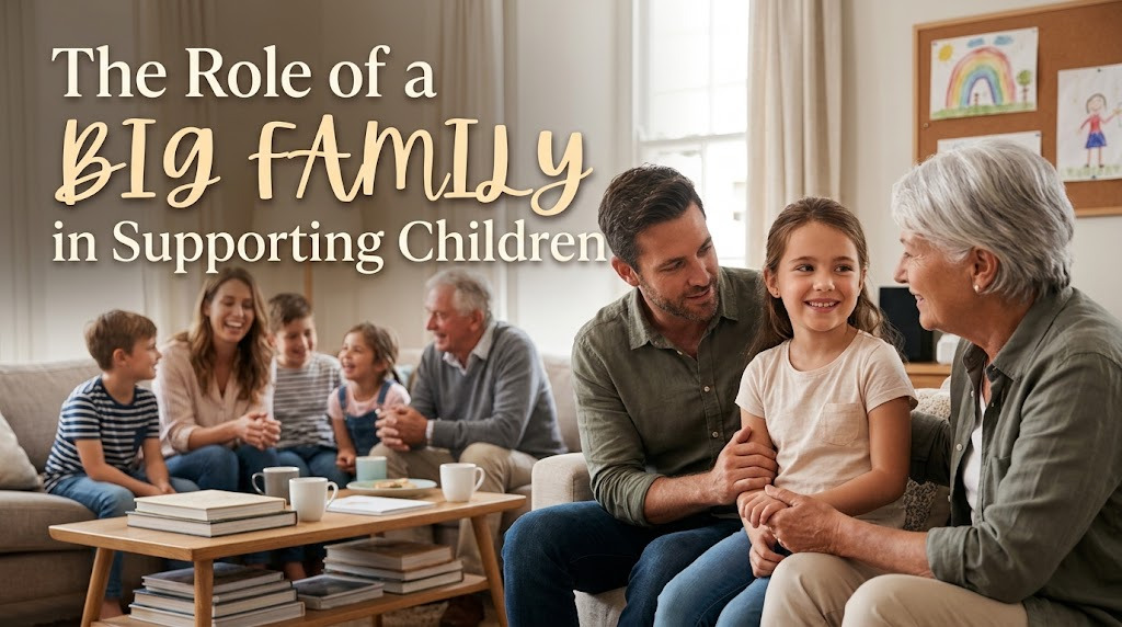 The Role of a Big Family in Supporting Children