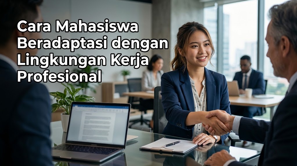 Cara Mahasiswa Beradaptasi dengan Lingkungan Kerja Profesional