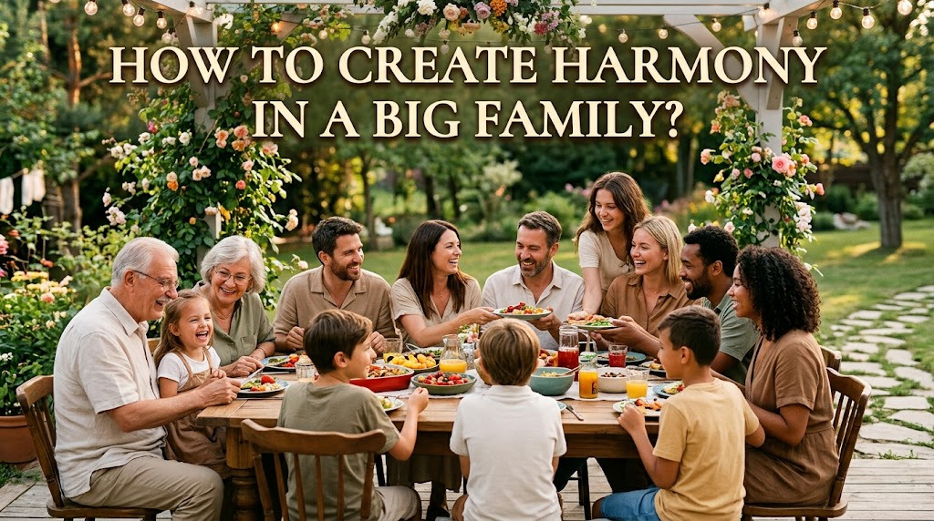How to Create Harmony in a Big Family?
