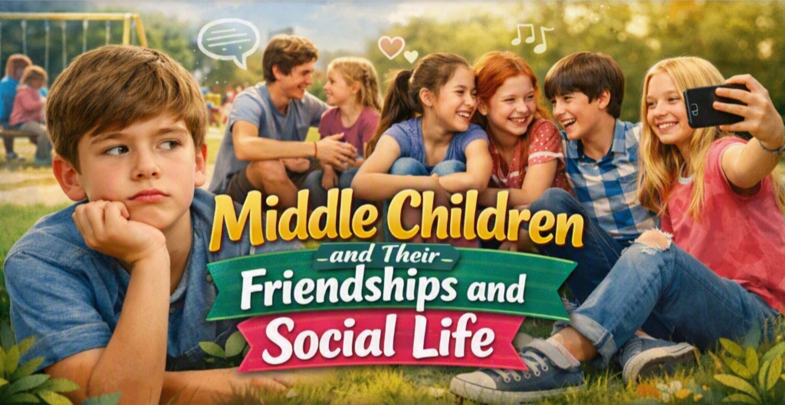 Middle Children and Their Friendships and Social Life