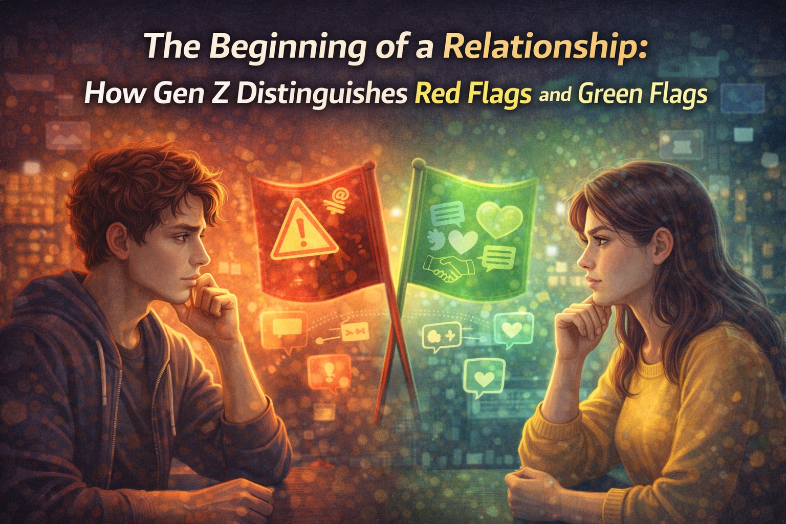 The Beginning of a Relationship: How Gen Z Distinguishes Red Flags and Green Flags