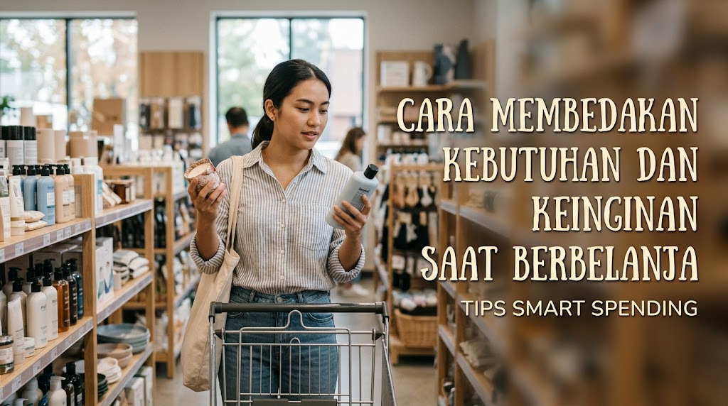 Cara Membedakan Kebutuhan dan Keinginan Saat Berbelanja