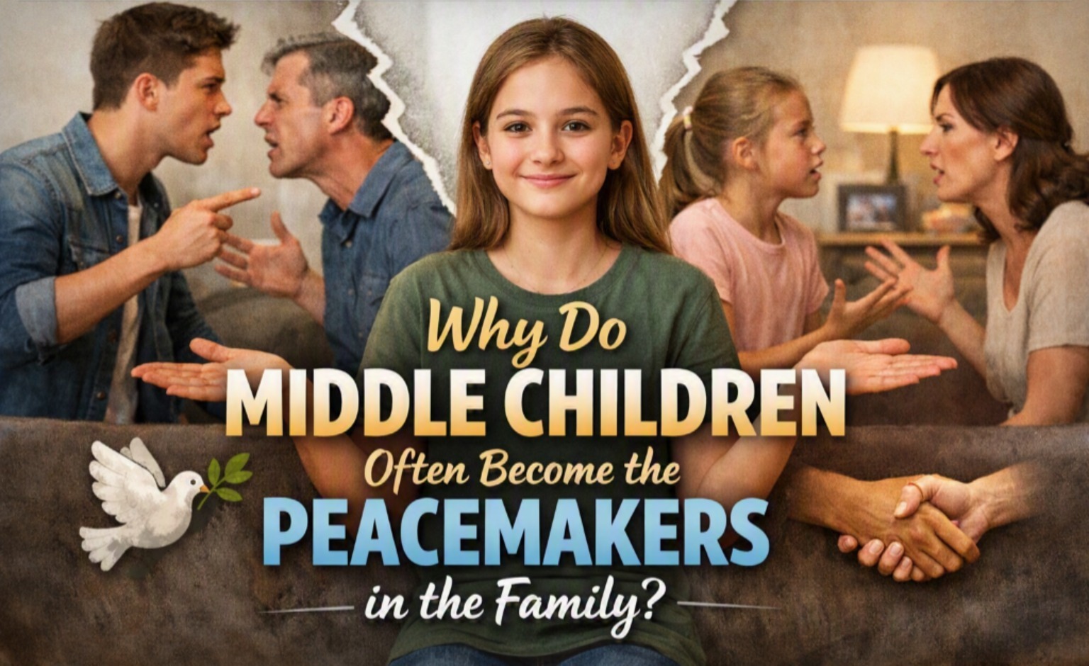 Why Do Middle Children Often Become the Peacemakers in the Family?