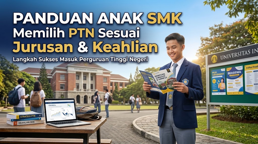 Panduan Anak SMK Memilih PTN Sesuai Jurusan dan Keahlian