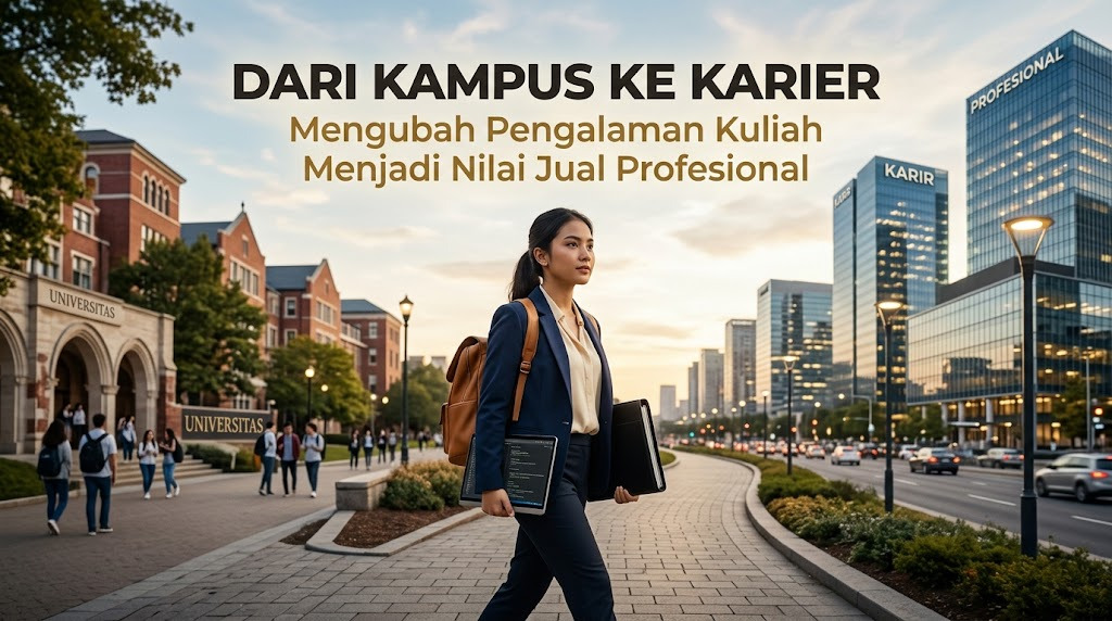Dari Kampus ke Karier Mengubah Pengalaman Kuliah Menjadi Nilai Jual Profesional