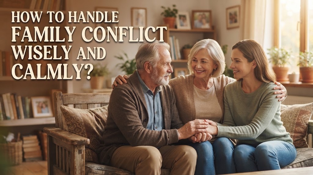 How To Handle Family Conflict Wisely And Calmly?