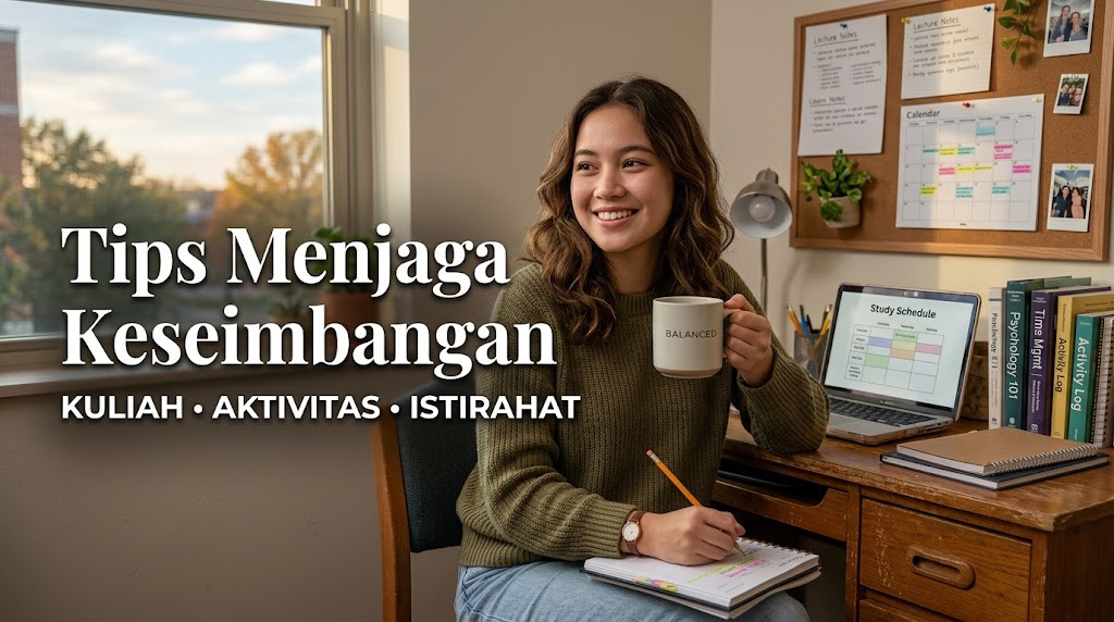Tips Menjaga Keseimbangan Kuliah Aktivitas dan Waktu Istirahat