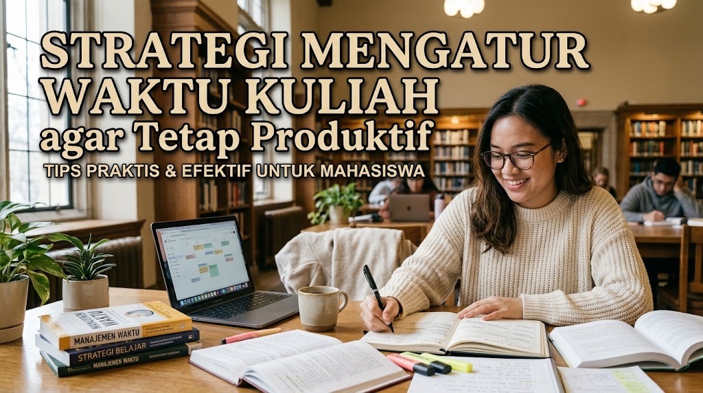 Strategi Mengatur Waktu Kuliah agar Tetap Produktif