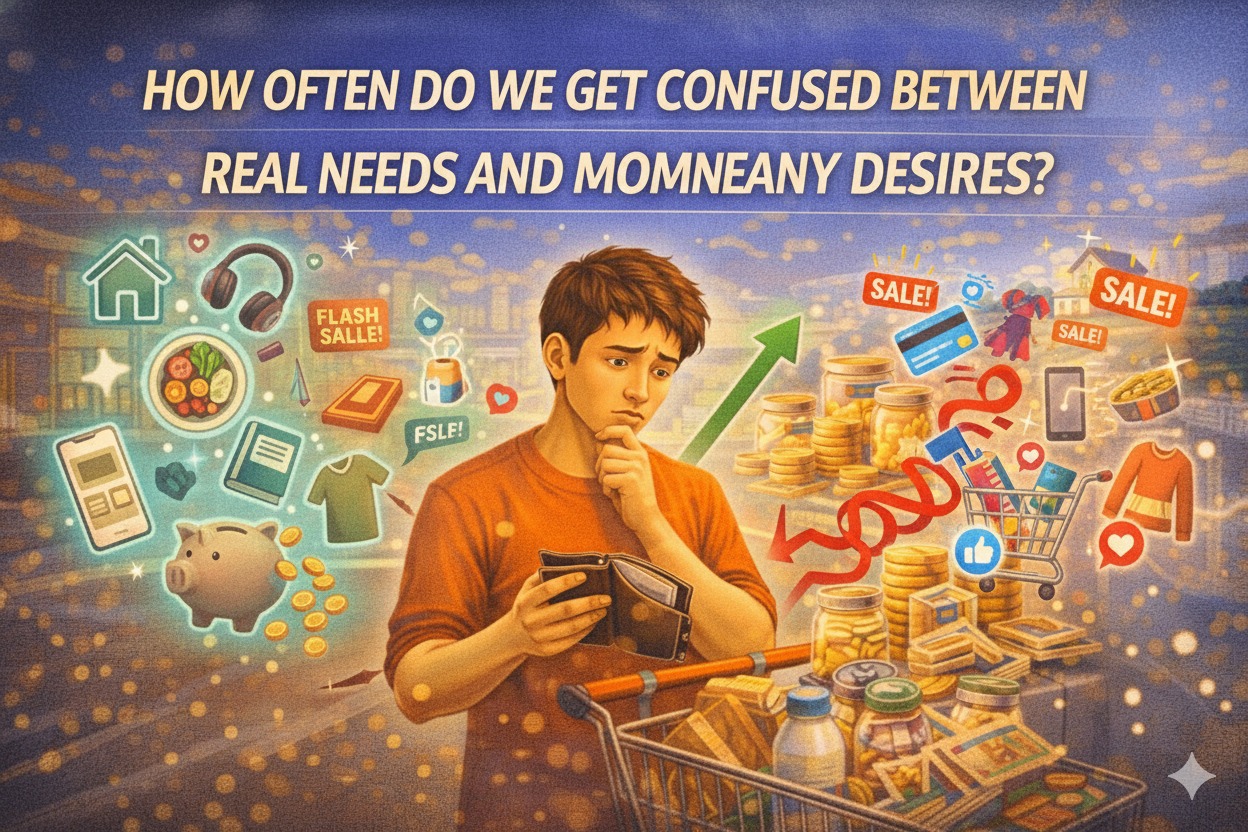 How Often Do We Get Confused Between Real Needs and Momentary Desires?