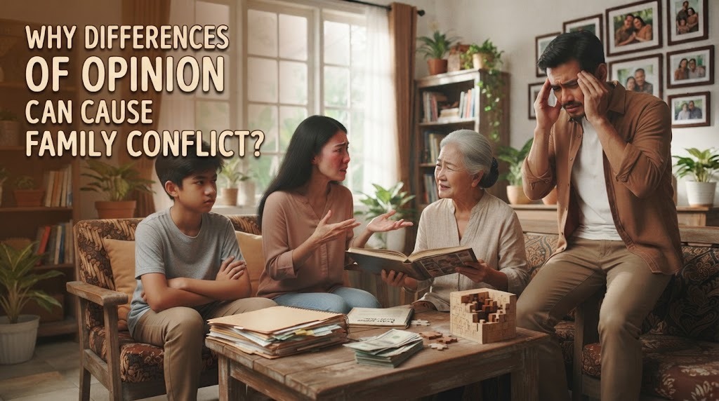Why Differences Of Opinion Can Cause Family Conflict?