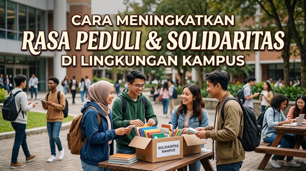 Cara Meningkatkan Rasa Peduli Dan Solidaritas Di Lingkungan Kampus