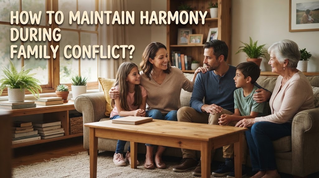 How To Maintain Harmony During Family Conflict?