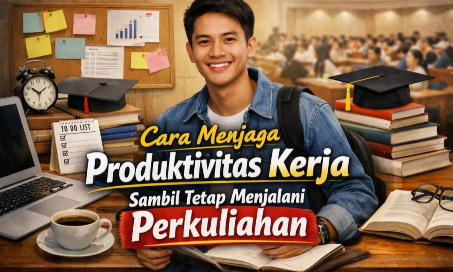 Cara Menjaga Produktivitas Kerja Sambil Tetap Menjalani Perkuliahan