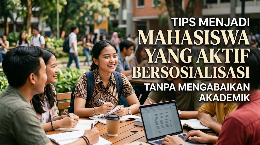 Tips Menjadi Mahasiswa yang Aktif Bersosialisasi Tanpa Mengabaikan Akademik