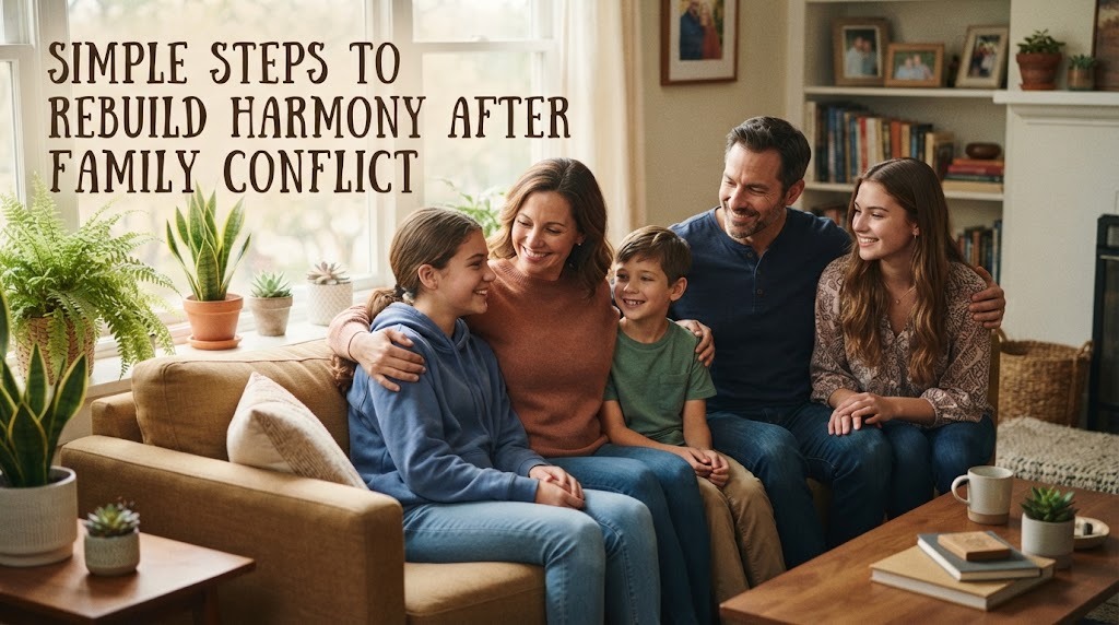 Simple Steps To Rebuild Harmony After Family Conflict