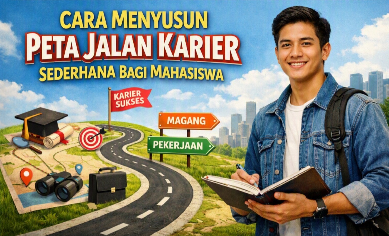 Cara Menyusun Peta Jalan Karier Sederhana Bagi Mahasiswa