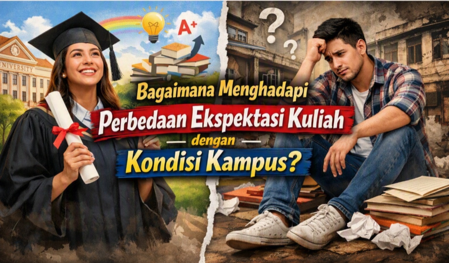 Bagaimana Menghadapi Perbedaan Ekspektasi Kuliah dengan Kondisi Kampus?