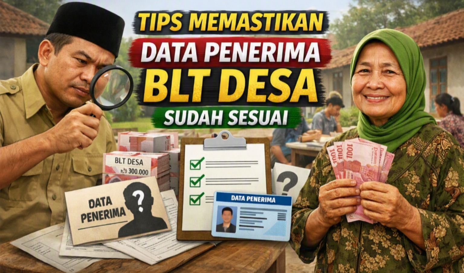 Tips Memastikan Data Penerima BLT Desa Sudah Sesuai