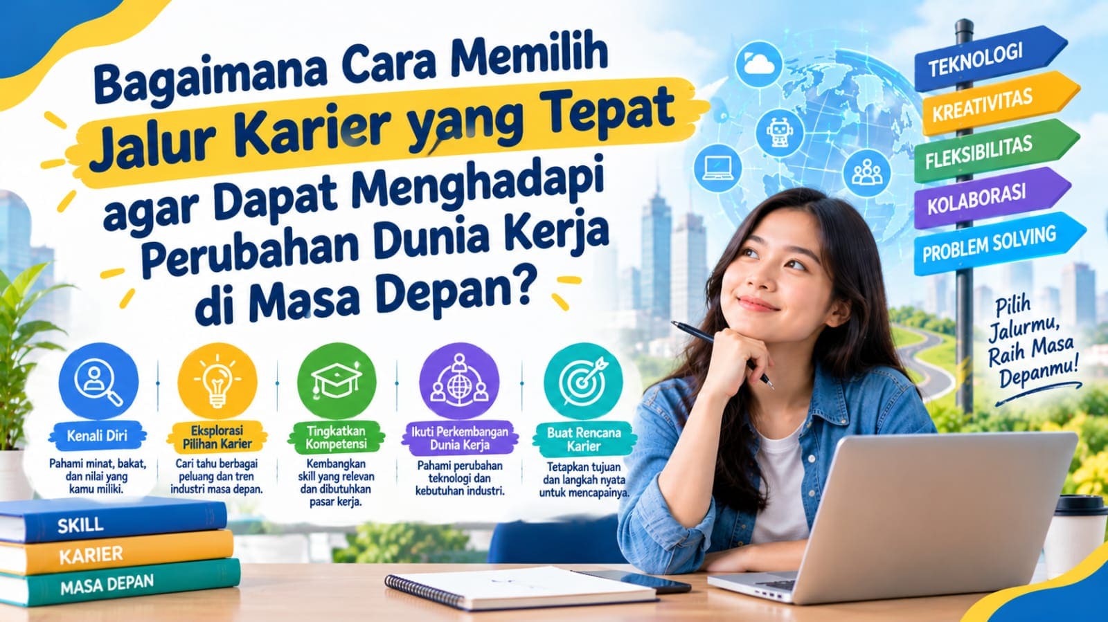 Bagaimana Cara Memilih Jalur Karier yang Tepat agar Dapat Menghadapi Perubahan Dunia Kerja di Masa Depan?