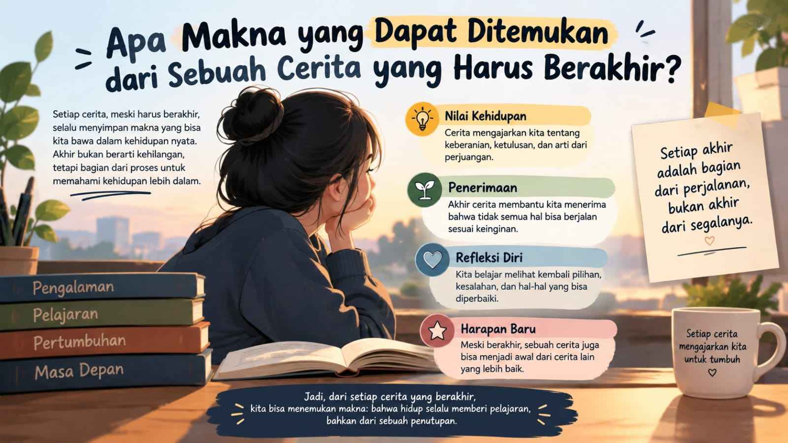 Apa Makna Yang Dapat Ditemukan Dari Sebuah Cerita Yang Harus Berakhir?