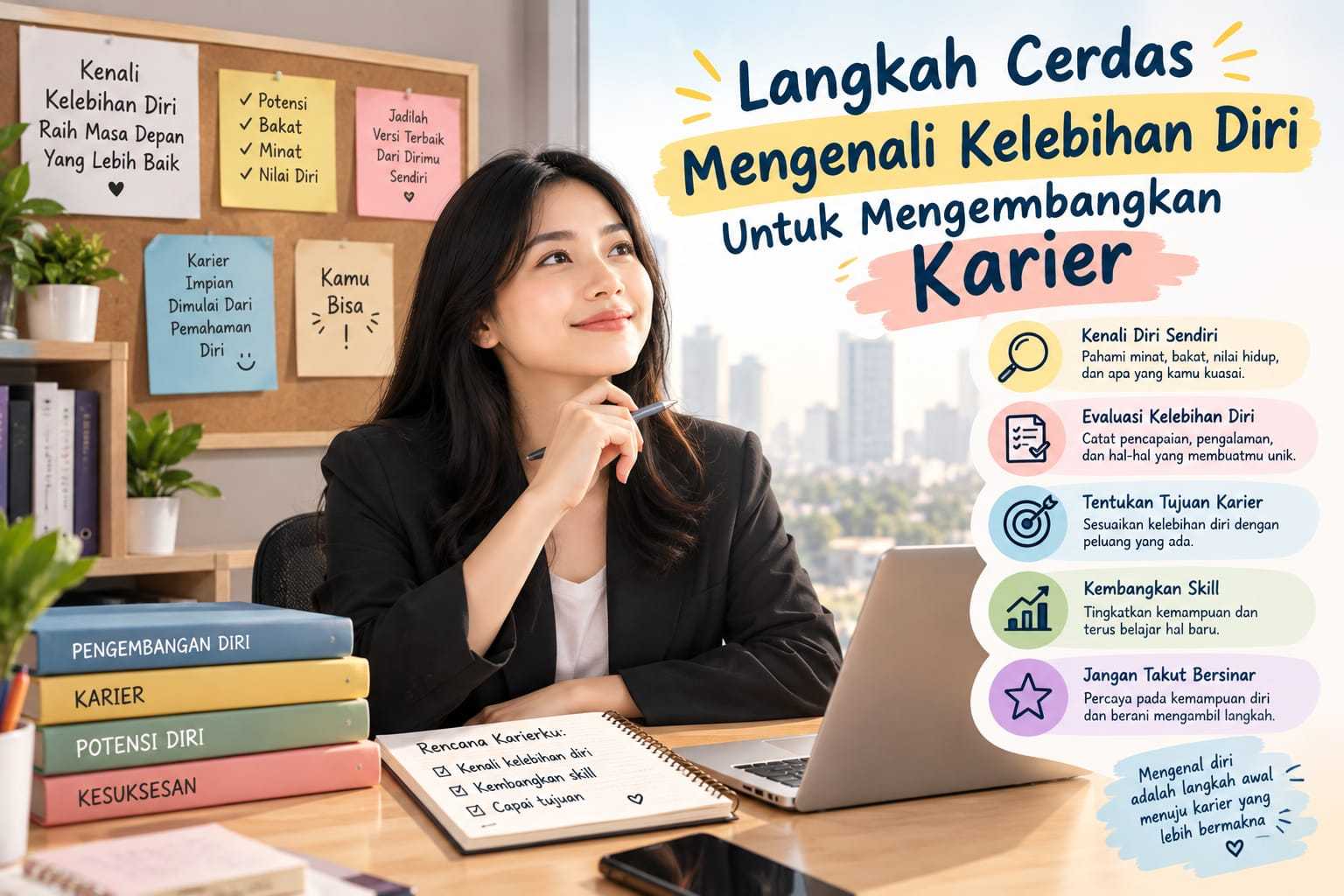 Langkah Cerdas Mengenali Kelebihan Diri Untuk Mengembangkan Karier