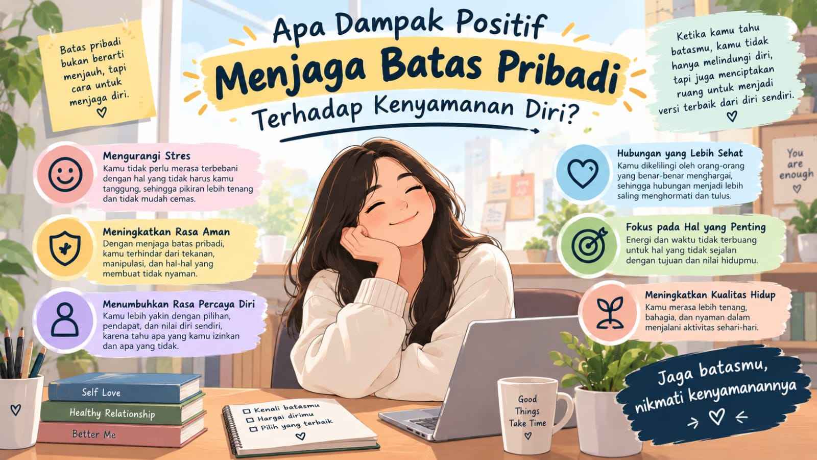 Apa Dampak Positif Menjaga Batas Pribadi Terhadap Kenyamanan Diri?