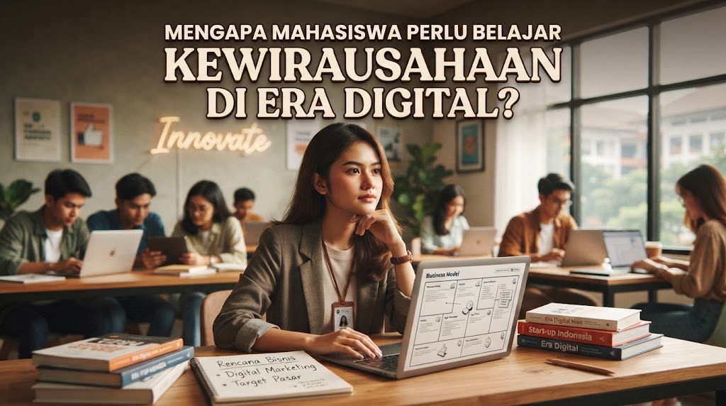 Mengapa Mahasiswa Perlu Belajar Kewirausahaan di Era Digital?
