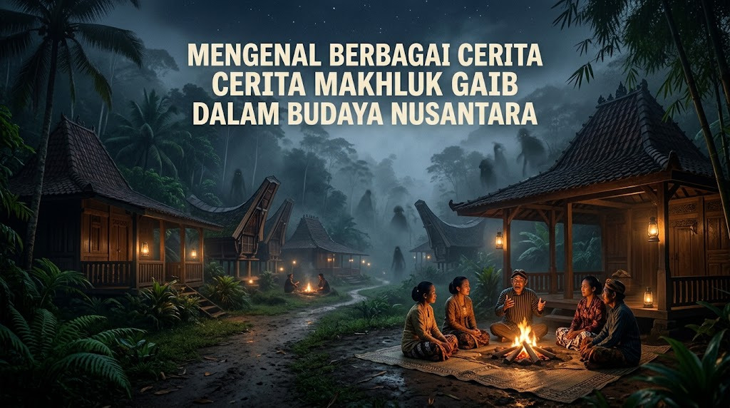 Mengenal Berbagai Cerita Makhluk Gaib dalam Budaya Nusantara