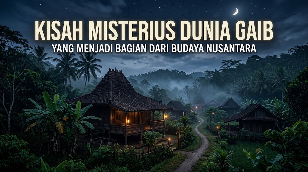 Kisah Misterius Dunia Gaib yang Menjadi Bagian dari Budaya Nusantara