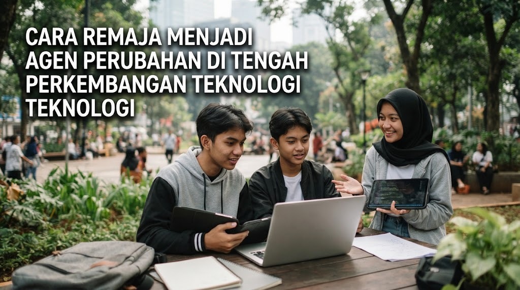 Cara Remaja Menjadi Agen Perubahan di Tengah Perkembangan Teknologi