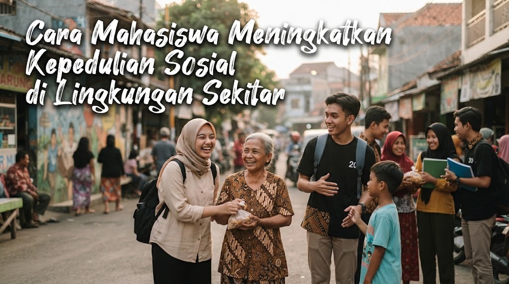 Cara Mahasiswa Meningkatkan Kepedulian Sosial di Lingkungan Sekitar