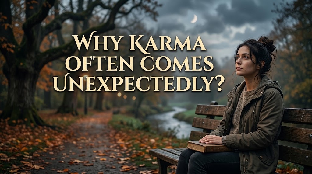 Why Karma Often Comes Unexpectedly?