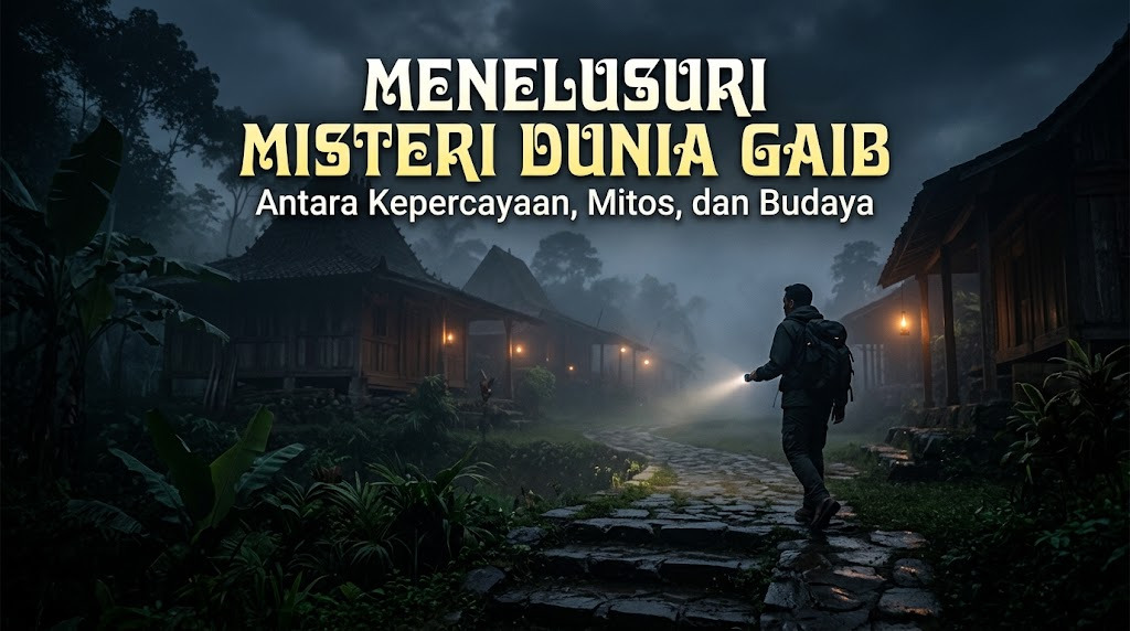 Menelusuri Misteri Dunia Gaib antara Kepercayaan, Mitos, dan Budaya