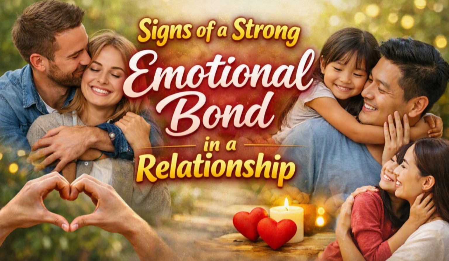 Signs of a Strong Emotional Bond in a Relationship