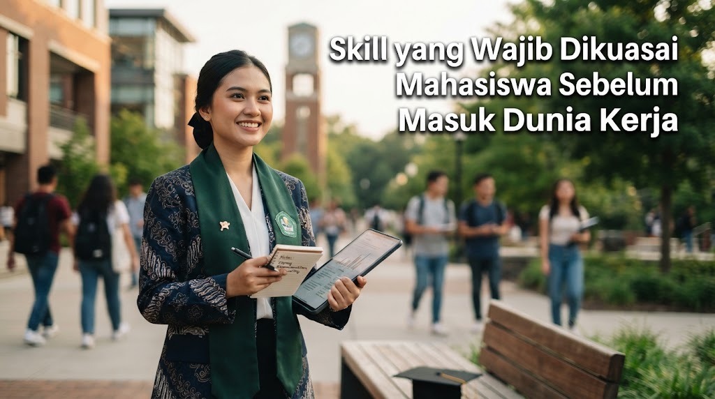 Skill yang Wajib Dikuasai Mahasiswa Sebelum Masuk Dunia Kerja