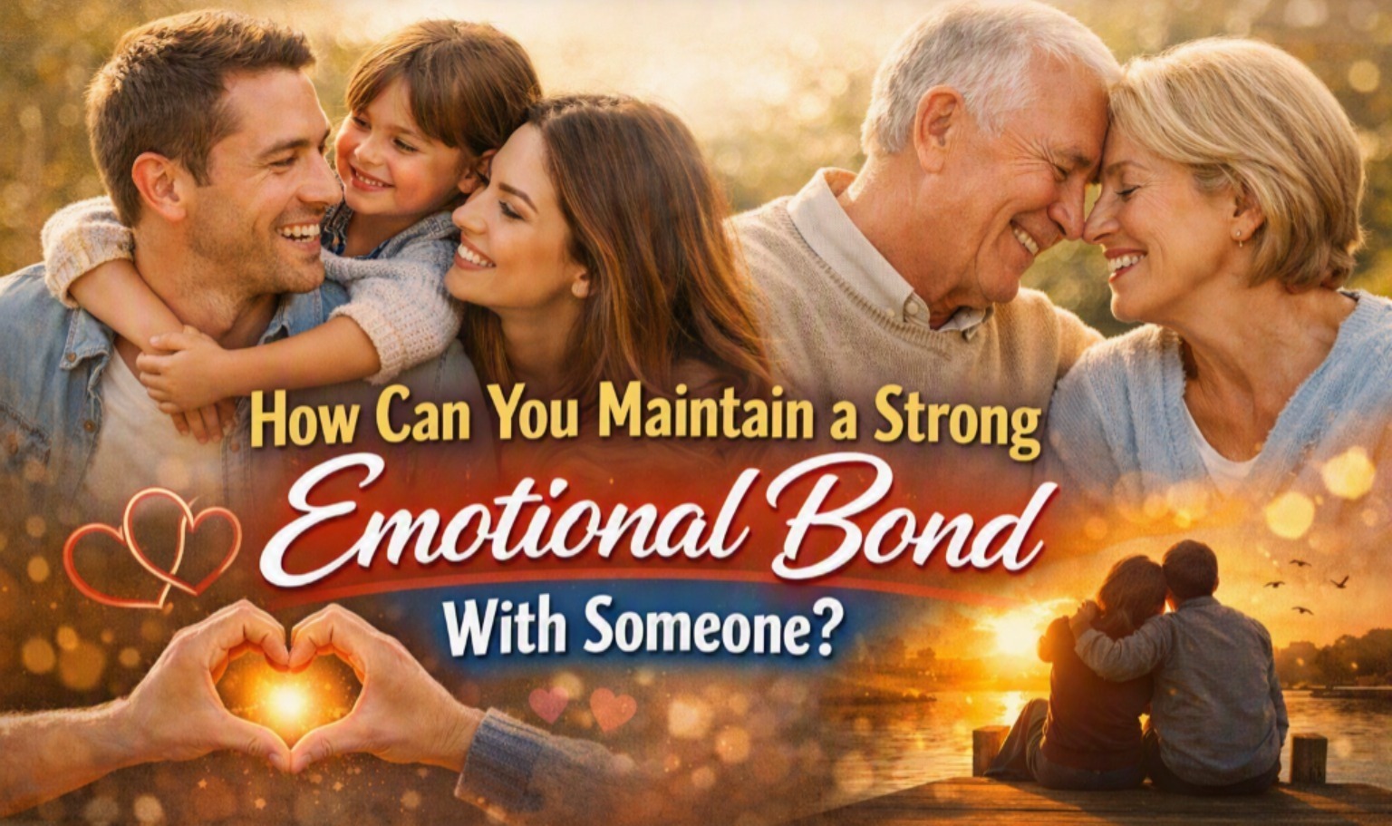 How Can You Maintain a Strong Emotional Bond With Someone?