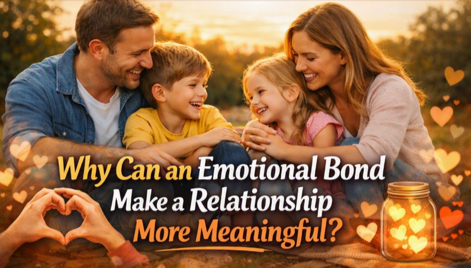 Why Can an Emotional Bond Make a Relationship More Meaningful?