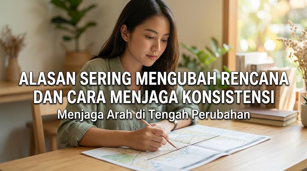 Alasan Sering Mengubah Rencana dan Cara Menjaga Konsistensi