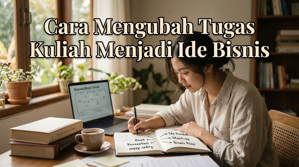 Cara Mengubah Tugas Kuliah Menjadi Ide Bisnis