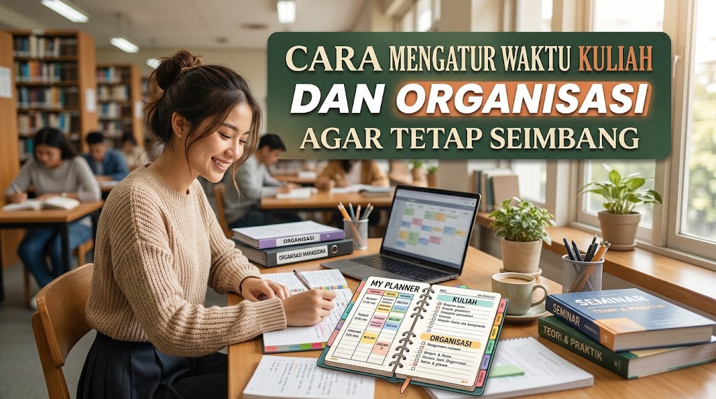 Cara Mengatur Waktu antara Kuliah dan Organisasi agar Tetap Seimbang