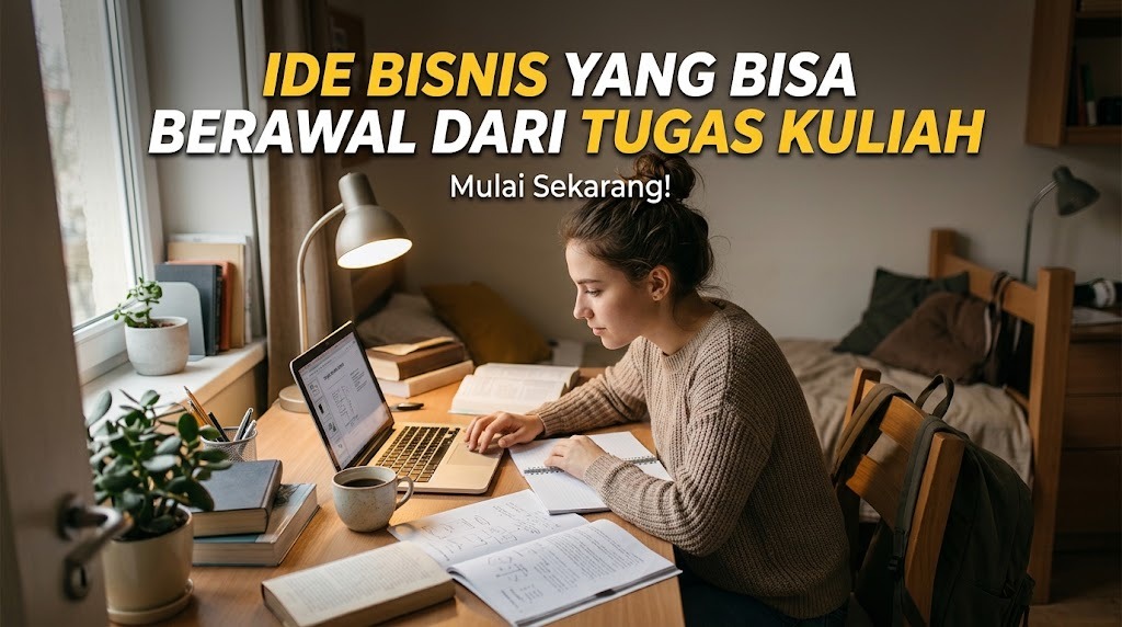 Ide Bisnis yang Bisa Berawal dari Tugas Kuliah