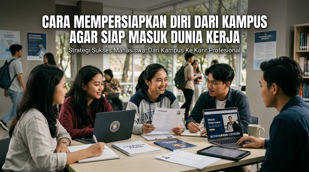 Cara Mempersiapkan Diri dari Kampus agar Siap Masuk Dunia Kerja