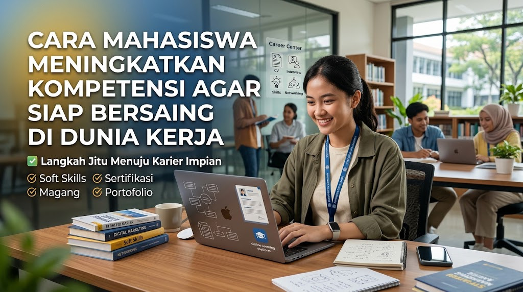Cara Mahasiswa Meningkatkan Kompetensi agar Siap Bersaing di Dunia Kerja