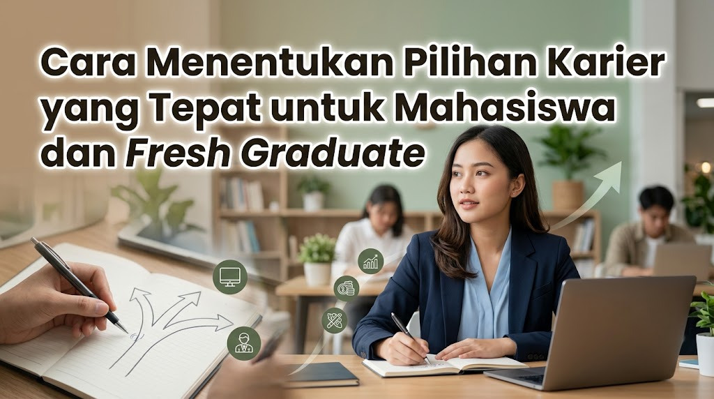 Cara Menentukan Pilihan Karier yang Tepat untuk Mahasiswa dan Fresh Graduate