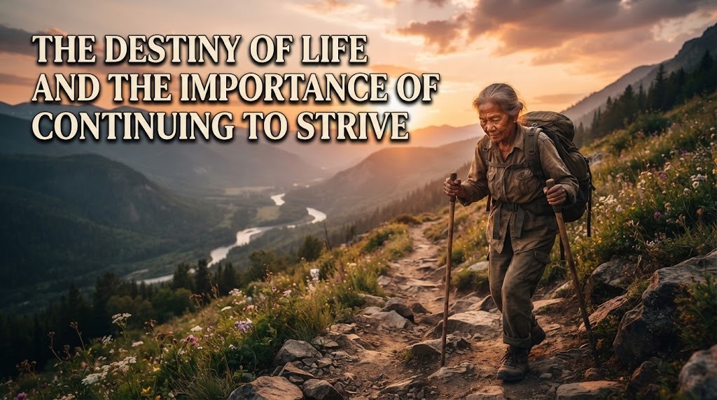The Destiny Of Life And The Importance Of Continuing To Strive