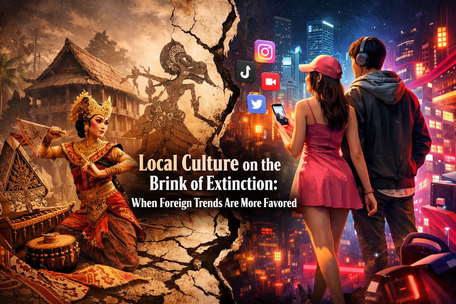 Local Culture on the Brink of Extinction: When Foreign Trends Are More Favored