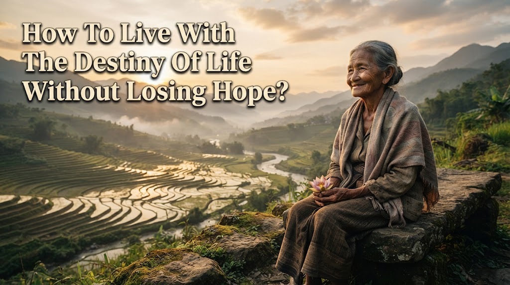 How To Live With The Destiny Of Life Without Losing Hope?