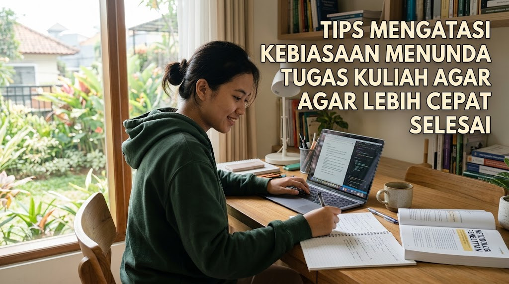 Tips Mengatasi Kebiasaan Menunda Tugas Kuliah agar Lebih Cepat Selesai