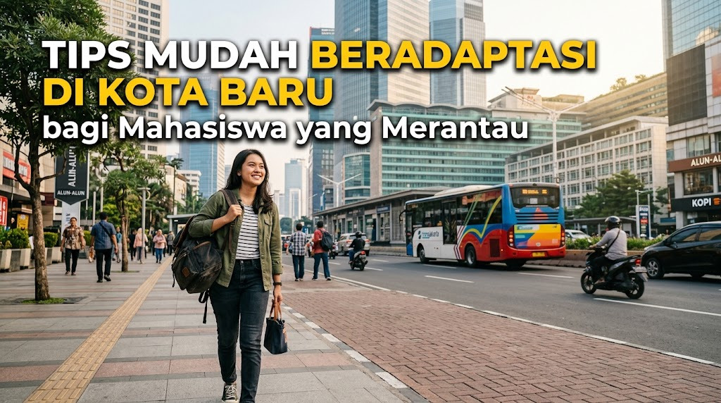 Tips Mudah Beradaptasi di Kota Baru bagi Mahasiswa yang Merantau