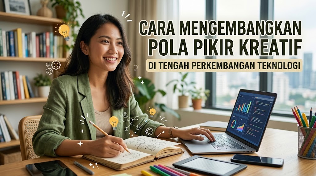 Cara Mengembangkan Pola Pikir Kreatif Di Tengah Perkembangan Teknologi